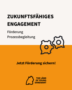 ein Sharepic für die Förderung, darauf steht der Titel und ein Hinweis auf das Projekt